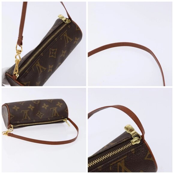 LOUIS VUITTON Monogram Papillon Pouch LV Auth 138015 - Picture 16 of 16